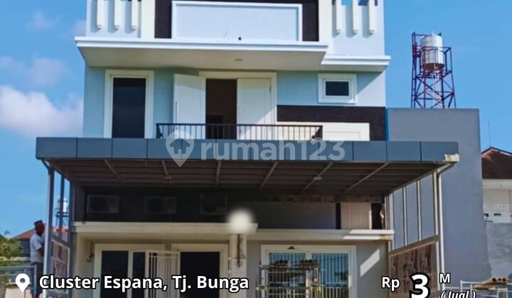 Dijual Rumah Cantik Siap Huni 2LT Cluster Espana Tj. Bunga Nego