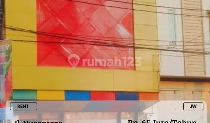 Disewakan Ruko 2LT Poros Nusantara Strategis Dkt Pelabuhan Nego