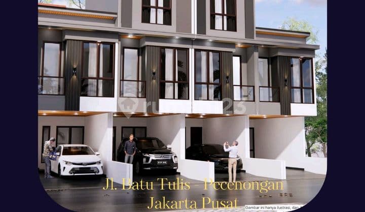 Rumah Cantik, Harga Menarik, Lokasi Strategis Di Jalan Batu Tulis