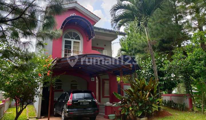 For Sale House Side Hook Green Area With Spacious Backyard Sentul Bogor