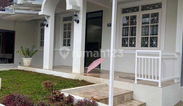 Disewakan Rumah Cantik Posisi Hook Sebrang Taman Budaya Sentul City Bogor