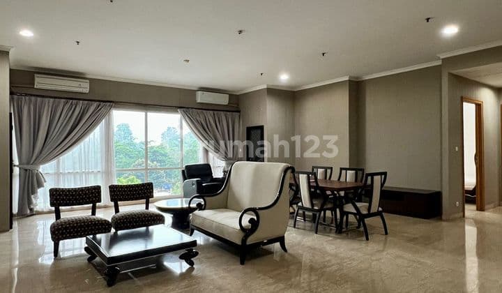 For Rent Apartemen Senayan Residence 3+1Br Dekat Pusat Perbelanjaan