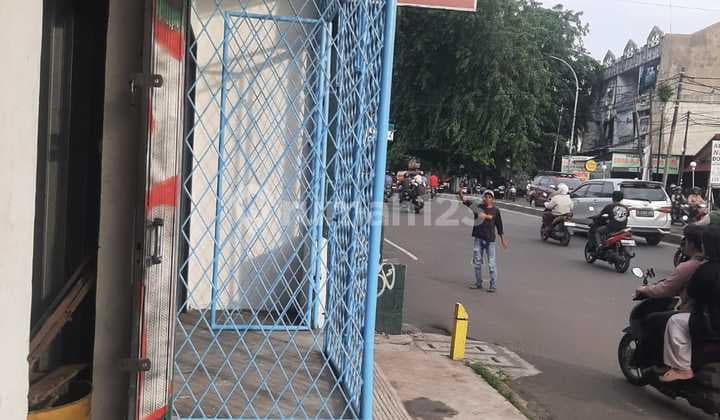 Ruko Satu Lantai 3,8M²×8,5M².Pinggir Jalan Besar