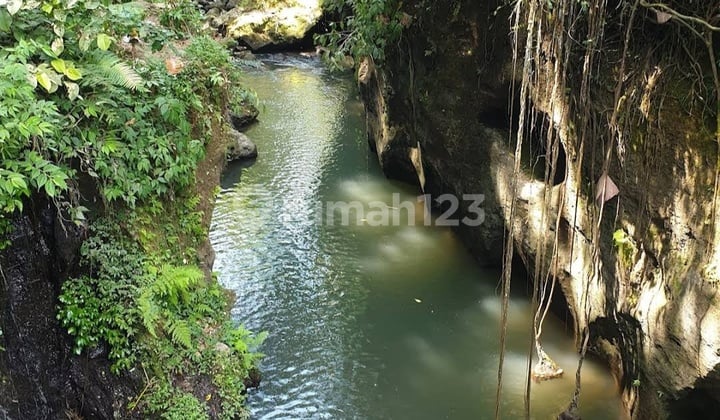 Dijual.tanah Murah View.los.sungai. Lingkungan Villa Dekat Ubud dan Kota Gianyar