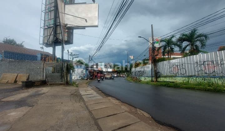 Tanah Pinggir Jalan Raya Cirendeu Akses Ramai dan Potensial Untuk Usaha.