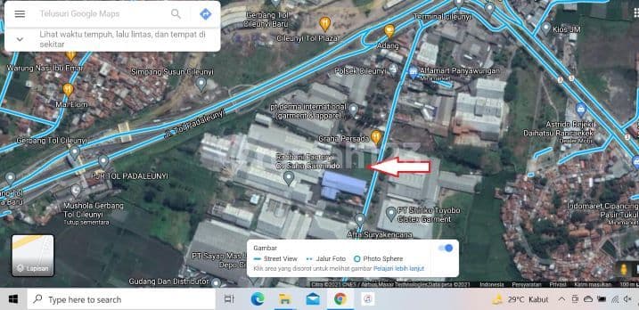 Jual Tanah Strategis 3709 M2, 5 Menit Dari Pintu Tol Cileunyi Bandung