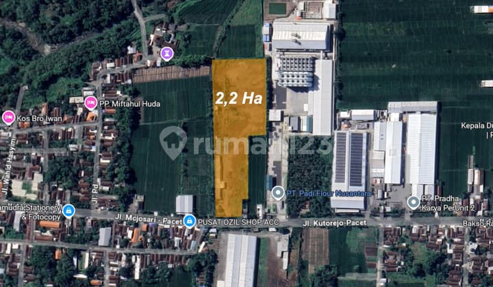 Dijual Tanah Strategis Nol Propensi Mojosari Pacet