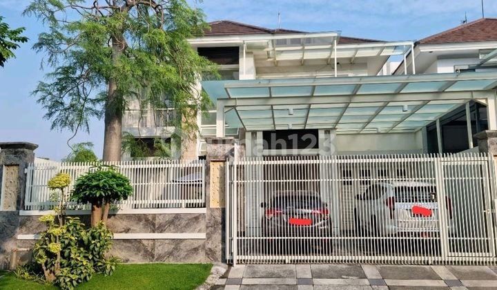 Turun Harga. Rumah Modern 2 Lantai Puri Galaxy Surabaya