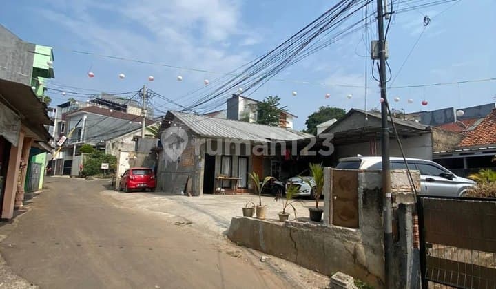 Tanah 252 M² Dan Bangunan Rumah + Kontrakan Murah Dekat Stasiun