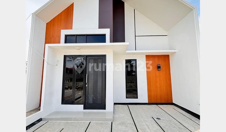 Rumah Scandinavian Baru Aman Siap Huni HGB dalam Cluster Babelan