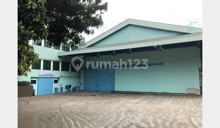 Pabrik dan Gudang 1,8 Ha Siap Pakai di Jalan Raya Poncol Ciracas