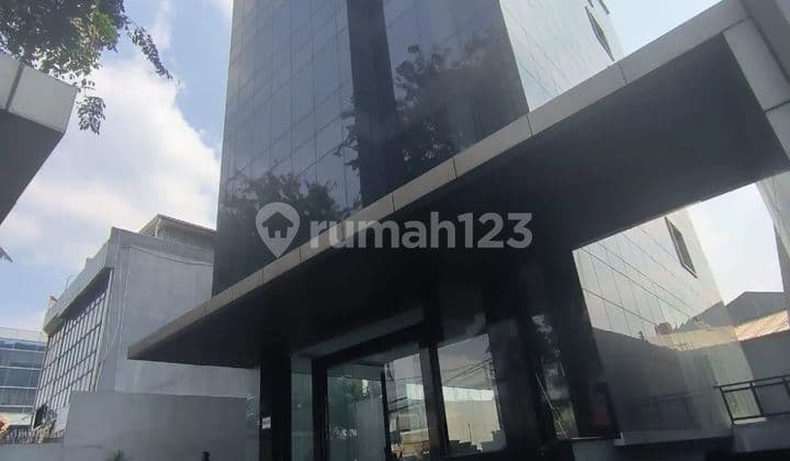 Kantor HGB 6 Lantai 2069,5 M² Free AC Sentral Pinggir Jalan Raya