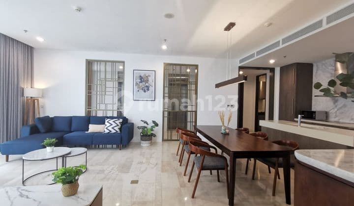 Sewa Apartemen Verde Two Mewah Baru Furnish Dengan 2 Private Lift