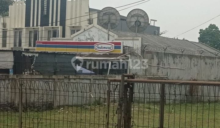 Tanah 1118 m² Siap Bangun Area Komersil Pinggir Jalan Dekat Tol