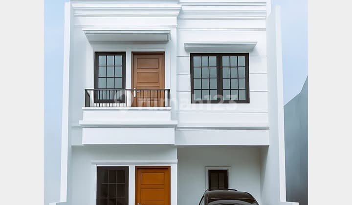 Rumah Cluster Baru Siap Huni Bebas Banjir, 600 m ke Exit Tol Setu