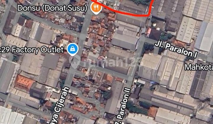 Tanah Luas Dijual di Mainroad Cijerah Bandung