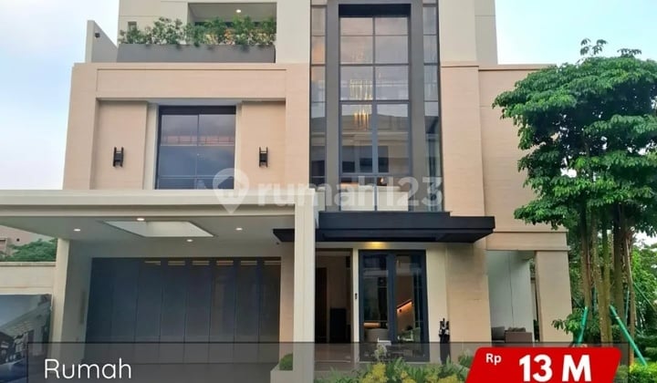 Luxury 3-Story House in BSD with Strategic Location and Best Facilities