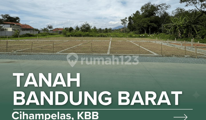Tanah Cihampelas Village Bandung Barat Hanya 1 Juta-an