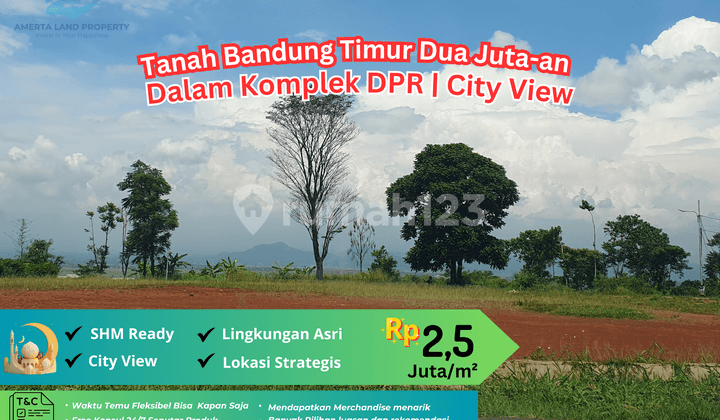 Tanah Bandung Timur Lokasi Strategis Harga Negotiable