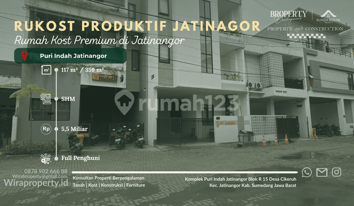 Rukost Strategis Puri Indah Jatinangor