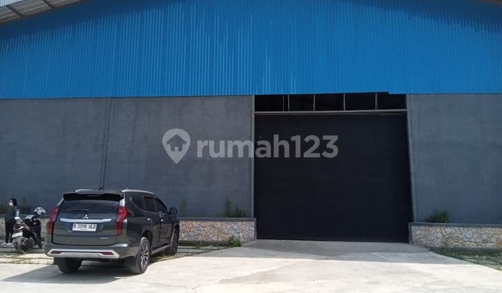GUDANG BARU KAWASAN INDUSTRI GUNUNG PUTRI LT 6000 M²,LB 1000 M² SHM BOGOR