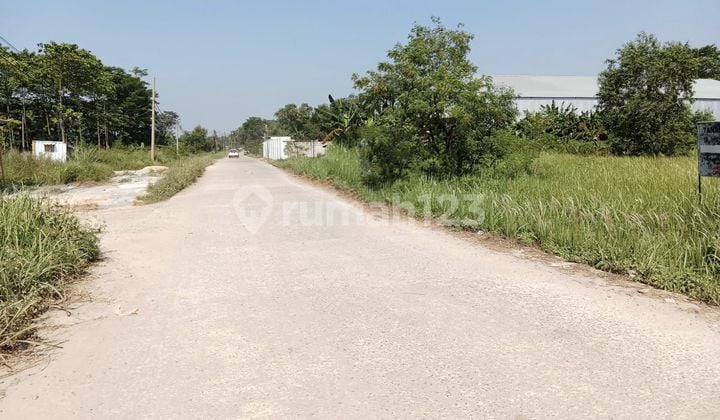 TANAH SIAP BANGUN GUDANG/POLL DI KAWASAN INDUSTRI GN PUTRI LT 7.788 M² (80X98) SHM,GUNUNG PUTRI BOGOR