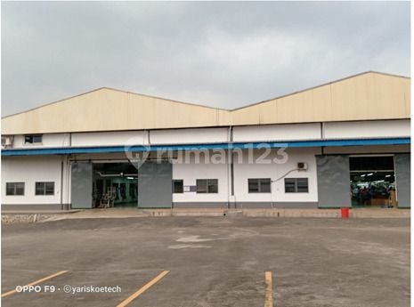 PABRIK DAN GUDANG SIAP PAKAI DI GUNUNG PUTRI LT 11.433 M²,LB 7.000 M² LISTRIK 690.000 KVA,JALAN AKSES KONTAINER 40 FETT DI GUNUNG PUTRI BOGOR