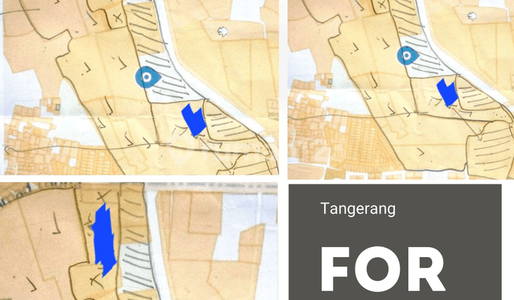 Dijual Tanah Pinggir Jalan di Jalan Raya Moh Toha Tangerang