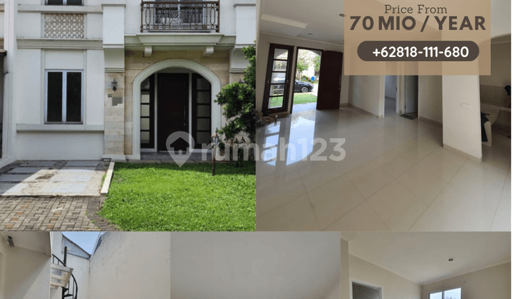 Disewakan Rumah Siap Huni New Vivacia The Eminent Bsd