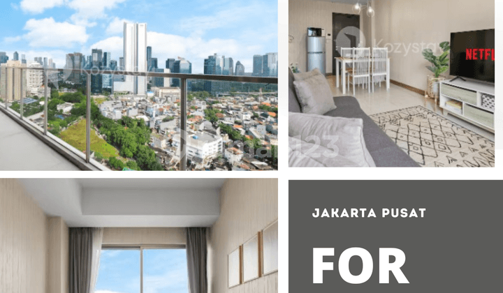 Disewa Apartment Sudirman Hill Residence 2 BR Furnished