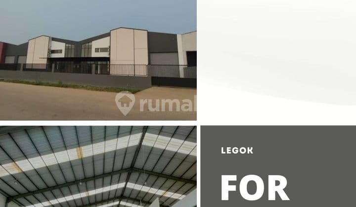 Disewa Gudang Baru di Pergudangan Blessindo , LEGOK Tangerang 3 in 1 Warehouse