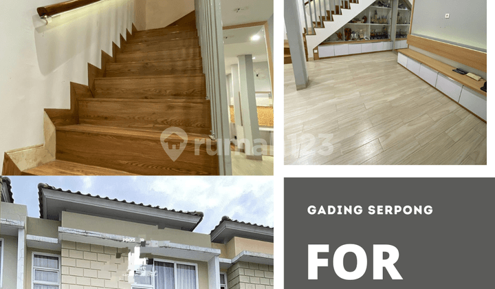 Dijual rumah full interior Virginia village paramount gading serpong