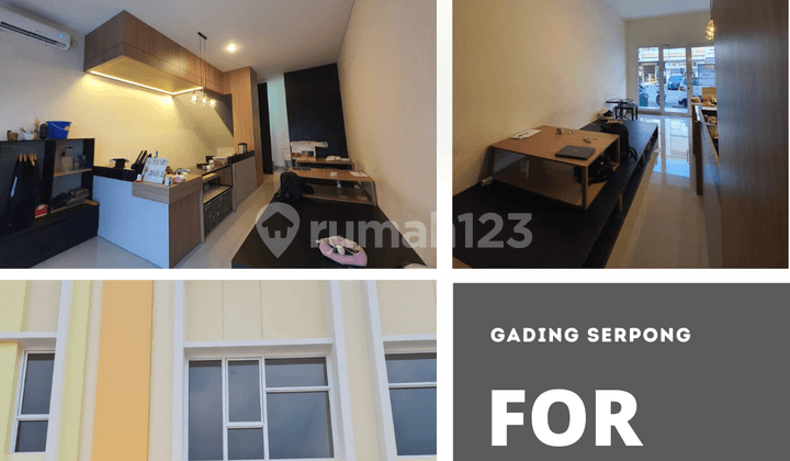 Dijual Ruko Gading Serpong di Kawasan yang Sudah Sangat Ramai Pisa Grande 2