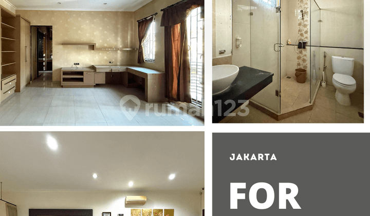 Disewa Rumah besar 7 kamar tidur bisa untuk online shop / studio live / studio musik / kantor / rumah tinggal Duri kepa (rumah di hoek)