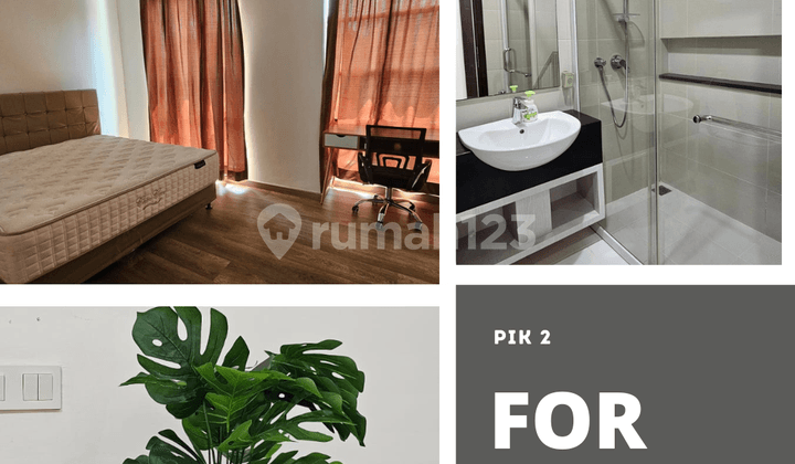 DISEWAKAN RUMAH FULLY FURNISH CANTIK DI GOLF ISLAND PIK 2 CLUSTER SYMPHONIA