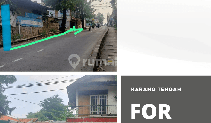 Dijual Tanah Pinggir Jalan Raya Lebak Bulus Karang Tengah