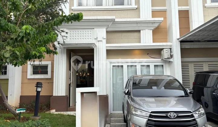 Turun Harga Rumah 2 Lantai Siap Huni Full Furnish Cluster Flamingo Gading Serpong