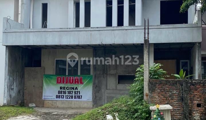 Turun Harga Rumah Depan Taman Perlu Renov diDe Park Cajuputi BSD