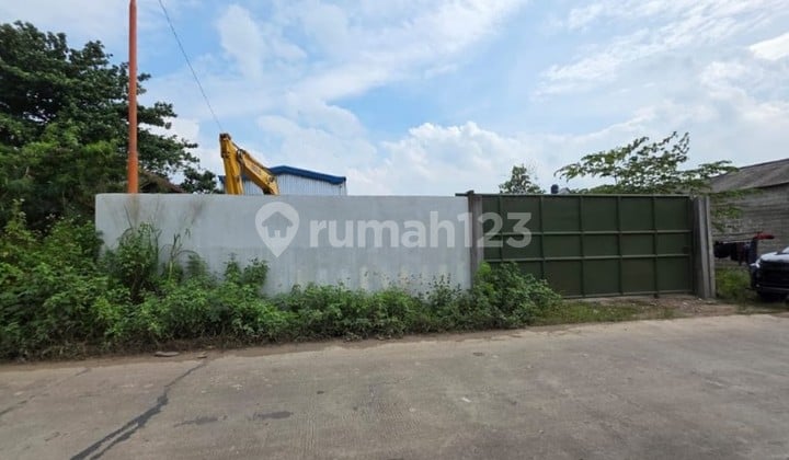 Gudang 800m2 Strategis Akses Mudah Truk di Jambe Tangerang