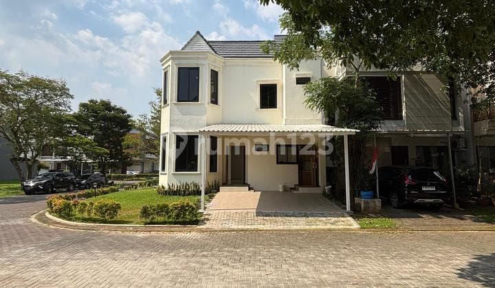 Rumah Baru Hook Dijual Semi Furnished di Bsd Eminent, 5,5 M Nego