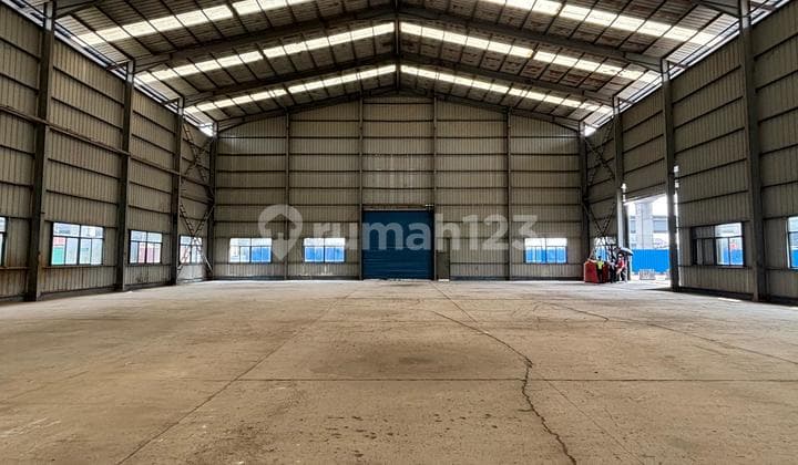 Gudang Siap Pakai Dalam Kawasan Bersama Akses Container 40Ft di Tambun Bekasi