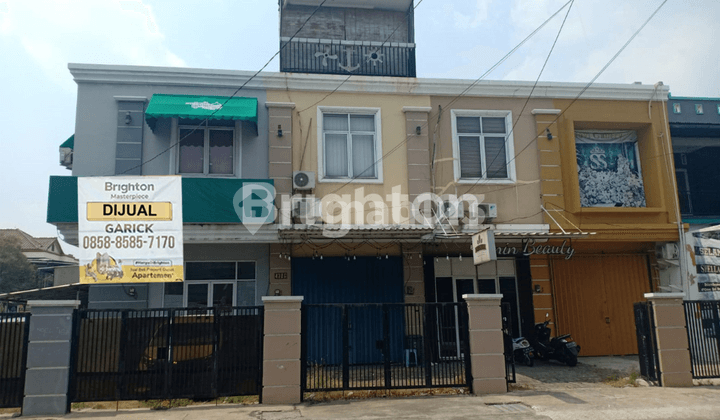 Strategic 2-Story Corner Commercial Shop in Walang Jaya, Plumpang, North Jakarta