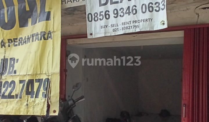 Disewakan Ruko Strategis di Pinggir Jalan Sitanala Tangerang