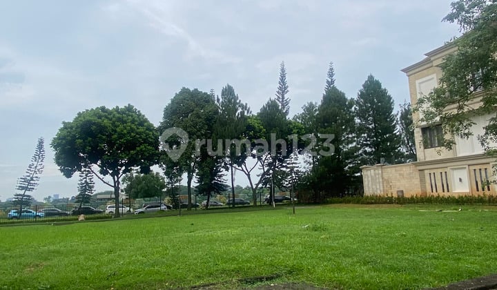 Kavling Hoek Taman di De Park Cajuputi BSD, Tangerang Selatan