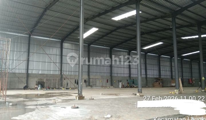 Disewakan Gudang Dekat Jalan Raya di Maloko Utama, BSD Tangerang Selatan