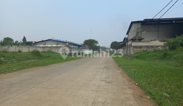 Tanah Industri Murah Cocok Untuk Gudang Atau Industri Lokasi Strategis Di Kawasan Industri Cikupa Tangerang