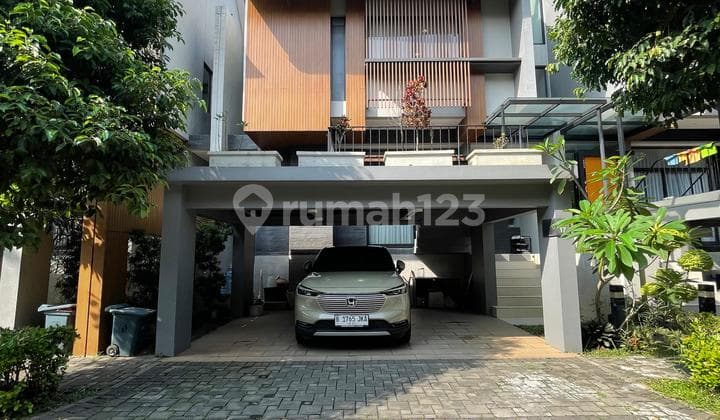 Dijual Rumah 2 Lantai Furnished SHM Di Cluster Caelus BSD Green Wich