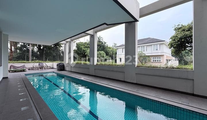 Rumah Mewah Full Furnish Siap Huni Lokasi Strategis Bebas Banjir Di Telaga Golf Bsd City