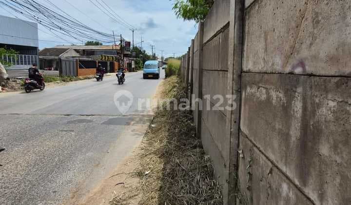 Tanah Murah Lokasi Strategis Siap Bangun di Pinggir Jalan Raya Legok Karawaci Tangerang