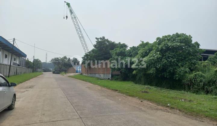 Affordable Industrial Land, Suitable for Warehouses or Industry, Strategically Located in Cikupa Industrial Area, Tangerang